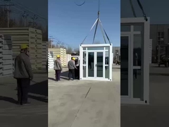 스틸 구조 20FT 사전 제작 된 주택 쉽고 빠른 설치 가능