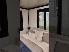 빠른 조립 전공 소형 확장 컨테이너 주택 류류 금속 지붕