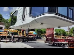 8.5 미터 우주 캡슐 하우스 전조 팟 하우스 바람 저항