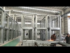 이중 날개 접이식 20ft 컨테이너 상자 샌드위치 패널 지붕과 함께 하우스