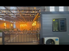 다기능 소형 폴드 아웃 홈 컨테이너 지진 방지 20 피트