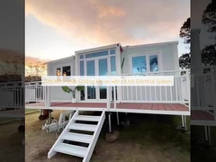 CE/UL 전기 시스템과 함께 20ft/40ft Prefab 접는 집