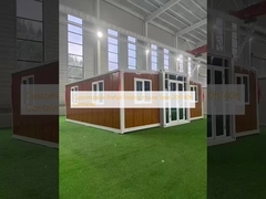 맞춤형 조립식 접이식 주택 강철 20ft/40ft 컨테이너