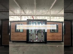 20피트/40피트 강철 조립식 접이식 주택 (A등급 내화)