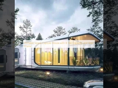 8톤 용량의 강철 프레임 휴대용 우주 캡슐 하우스