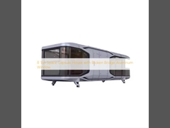 8 톤의 우주 캡슐 집, 깨진 다리 알루미늄 창