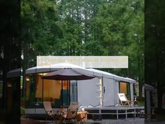 8톤 강철 우주 캡슐 하우스 (태양광 패널, LED 조명 포함)