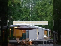 아연 도금 강철 우주 캡슐 하우스 (태양광 패널 포함) 8톤