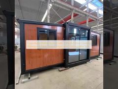 확장 가능한 조립식 주택, 바닥 하중 2 KN/m2, 방수 페인트 마감, 가장자리 밀봉, 맞춤형 크기