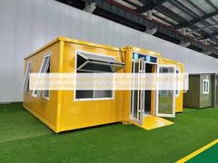 2 KN/m2의 바닥 부하와 빠른 설치를 위한 방수 가장자리를 가진 유지 보수 비용이 적은 확장 가능한 전공 주택