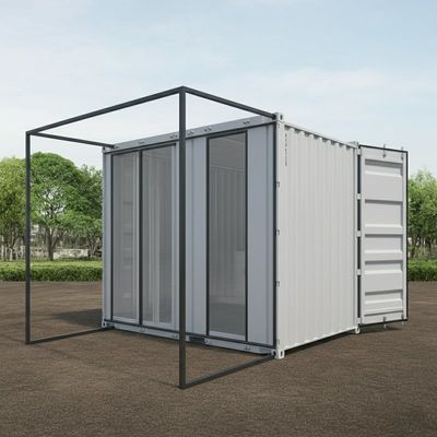 주문 젤리화 된 강철 모듈형 변환 된 운송 컨테이너 주택 사용자 정의 online manufacture