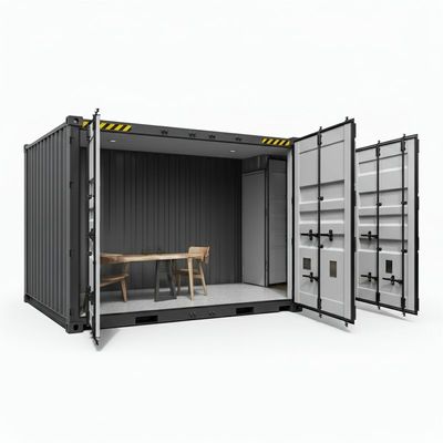 주문 40피트 컨테이너로 개조된 운송 컨테이너 플랫팩 임시 주택 online manufacture