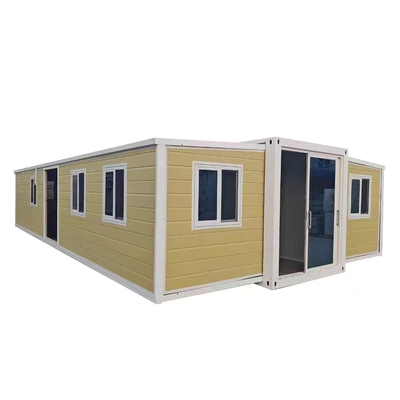 주문 White Expandable Prefab Homes with Customizable Size and Steel Construction online manufacture