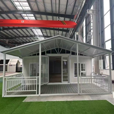 주문 Wind Resistance Grade 11와 함께 20ft/40ft의 사용자 정의 가능한 Prefab 접는 집 online manufacture