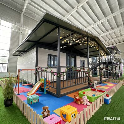 주문 12KW Power Consumption Foldable 20ft Container Fireproof Trait and Switch Standard Customization 온라인 제조