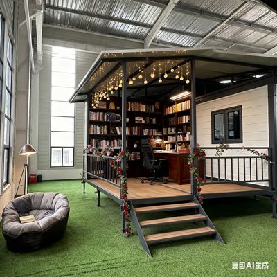 주문 Temporary Housing Solution Collapsible 20ft Container House with Canopy 온라인 제조