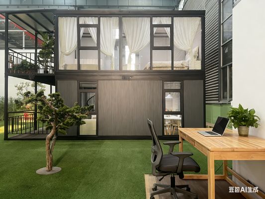 주문 짧은 설치 시간의 2층 확장형 조립식 주택, 현대적이고 세련된 디자인 online manufacture