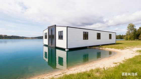 주문 40ft Expandable Container Home with 72㎡ Floor Area 4.6 Tons Net Weight and 3-6 People Accommodation 온라인 제조