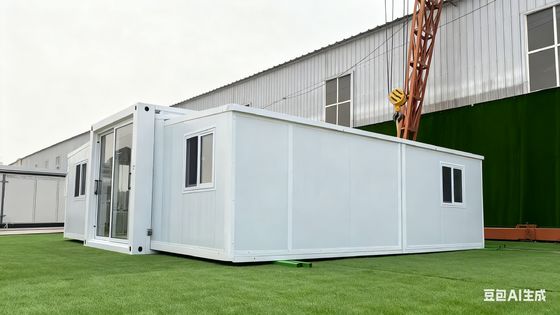 주문 Foldable 20ft Container with L5900*W2200*H2480mm Folding Size, 0.60KN/M² Wind Resistance and 2.0mm Top Beam Bending Parts 온라인 제조