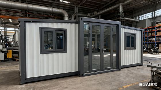 주문 Customizable Luxury Foldable 20ft Container with 2.0mm Top Beam and 0.60KN/M² Wind Resistance 온라인 제조