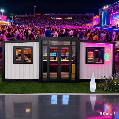 주문 Modern Style Foldable Modular Homes with Plastic Steel Sliding Window and Optional Color in Folded Size L2950*W2200*H2480 온라인 제조