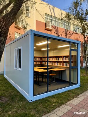 주문 Sound Insulation Performance Sound Transmission Loss ≥ 30dB Flat Pack Folding House Noise-Free and Comfortable Living Space 온라인 제조