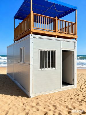 주문 A-level Fire Performance 2 Bedroom Prefab Container Homes The Ideal Solution for Temporary or Permanent Housing 온라인 제조