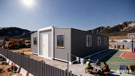 주문 40ft Expandable Container Home with 72 Square Meters Floor Area Wind Resistance 4.18 KN/M² and Folded Size L11800*W2200*H2480 온라인 제조