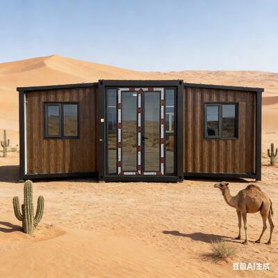 주문 완전히 가설 된 측면 프레임, 사용자 정의 가능한 테라스 및 국제 안전 표준과 함께 접이 가능한 20 피트 컨테이너 온라인 제조