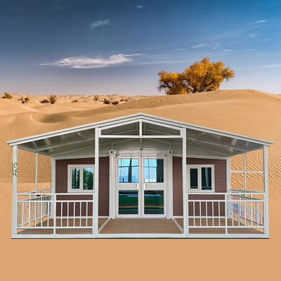 환경 친화적 인 40ft 모듈식 생활 공간 18mm 바닥 두께와 대나무 접합판으로 만든 바닥 기본 프레임