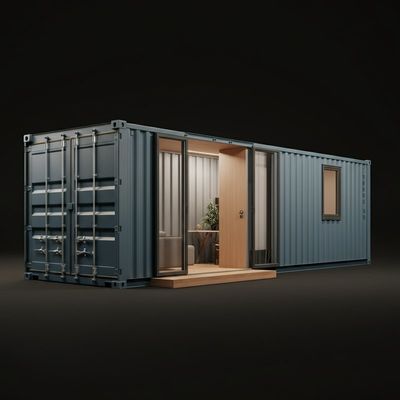 20ft 중국어 변환 저장 컨테이너 평면 집