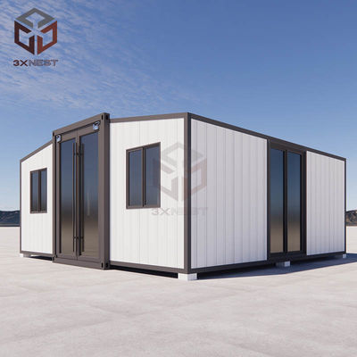 완전 용접 녹색 강철 접이식 20ft 컨테이너 캐빈 하우스 OEM