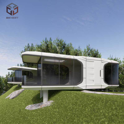 스마트 알루미늄 스페이스 캡슐 하우스 Prefab 정원 사무실 팟