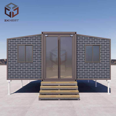 EPS/PU/Rock Wool Sandwich Panel 20FT 일시적 또는 영구적 주택을 위한 사전 제작 된 주택