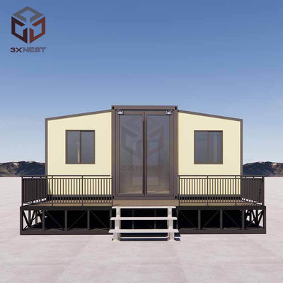 쉽고 빠르게 설치 20FT 전공 주택 철강 구조와 PVC 슬라이딩 창문