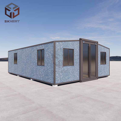 56 Sqm 전공 확장 컨테이너 하우스 운송 작은 집 확장