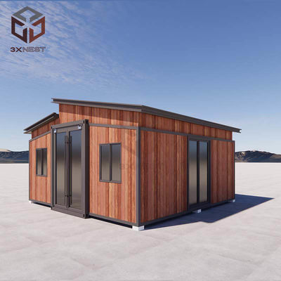 20FT PVC / 알루미늄 창문과 함께 미리 만들어진 철강 구조 주택
