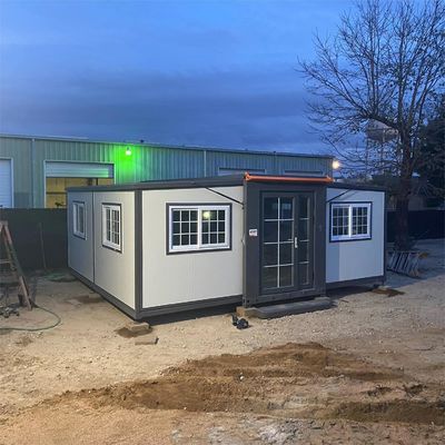 56 평방 미터 바닥 면적 및 30FT 길이 확장 가능한 컨테이너 하우스