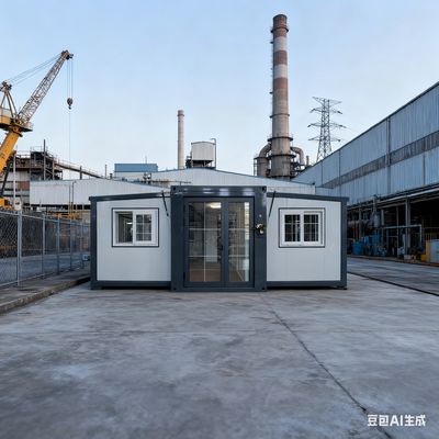 50~75mm EPS 샌드위치 패널이 있는 접이식 20피트 컨테이너