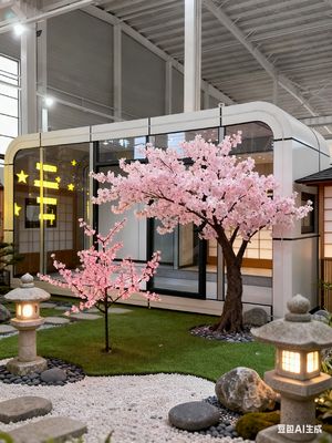 총 순중량 5.4톤 사과 캡슐 주거 기술 통합 스마트 홈 기능