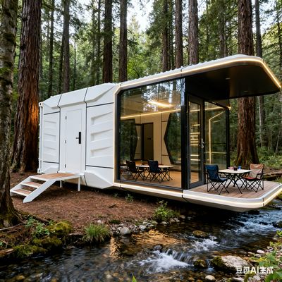 L8560 * W3460 * H3400 2인용 크기의 우주 캡슐 하우스