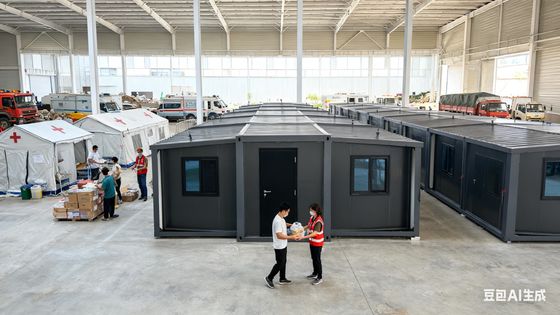 표준 전기 배전반을 갖춘 맞춤형 컨테이너 하우스