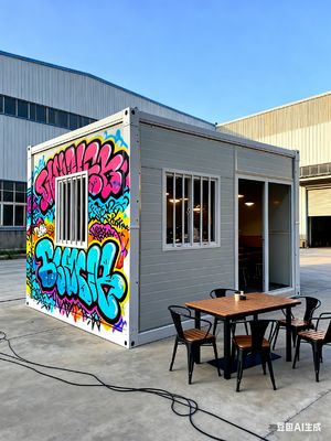 소음 단열 ≥ 30dB의 프리팩 컨테이너 하우스 바람 저항 0.5KN/m2 및 방수 ‖ 클래스 성능