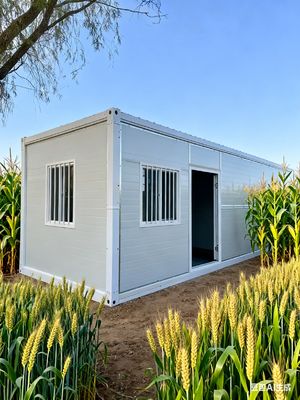 현대 평면 패크 접기 집 5800*2400*2896mm 차원 지진 수준 8 및 0.5KN / m2 바람 저항