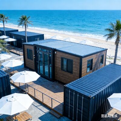 완전 아연 도금 접이식 20피트 컨테이너, 50mm EPS 단열 지붕, 모듈형 보관 솔루션을 위한 맞춤형 색상