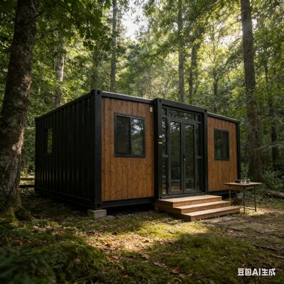 Fully Galvanized Foldable 20ft Container with Fire-resistant Materials and Customizable Electrical System