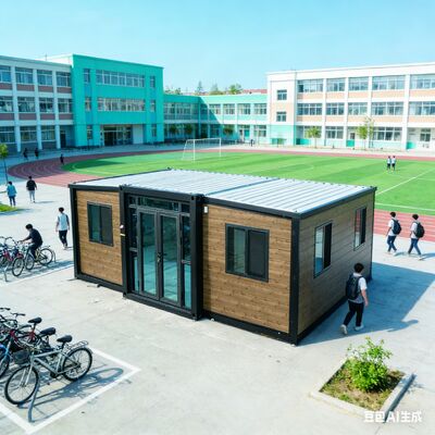 완전 아연 도금된 방화 접이식 20피트 컨테이너, 내구 보관을 위한 20년 이상 수명