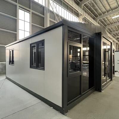 30-40년 수명, 방수 및 방풍 설계, 모듈식 생활을 위한 사전 조립 부품이 포함된 접이식 20피트 컨테이너